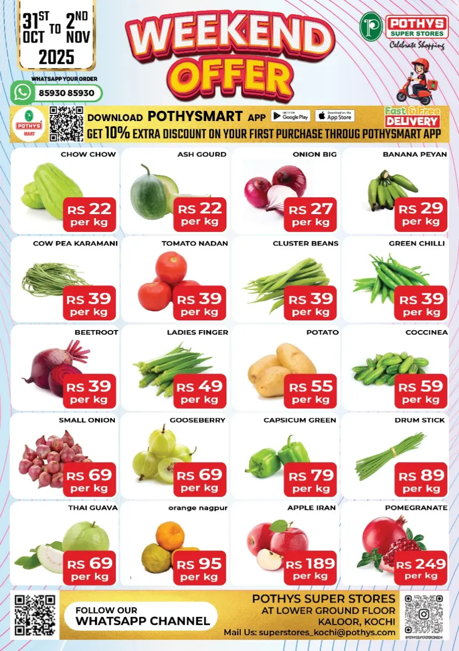 Weekend offer In Pothys Superstores Ernakulam