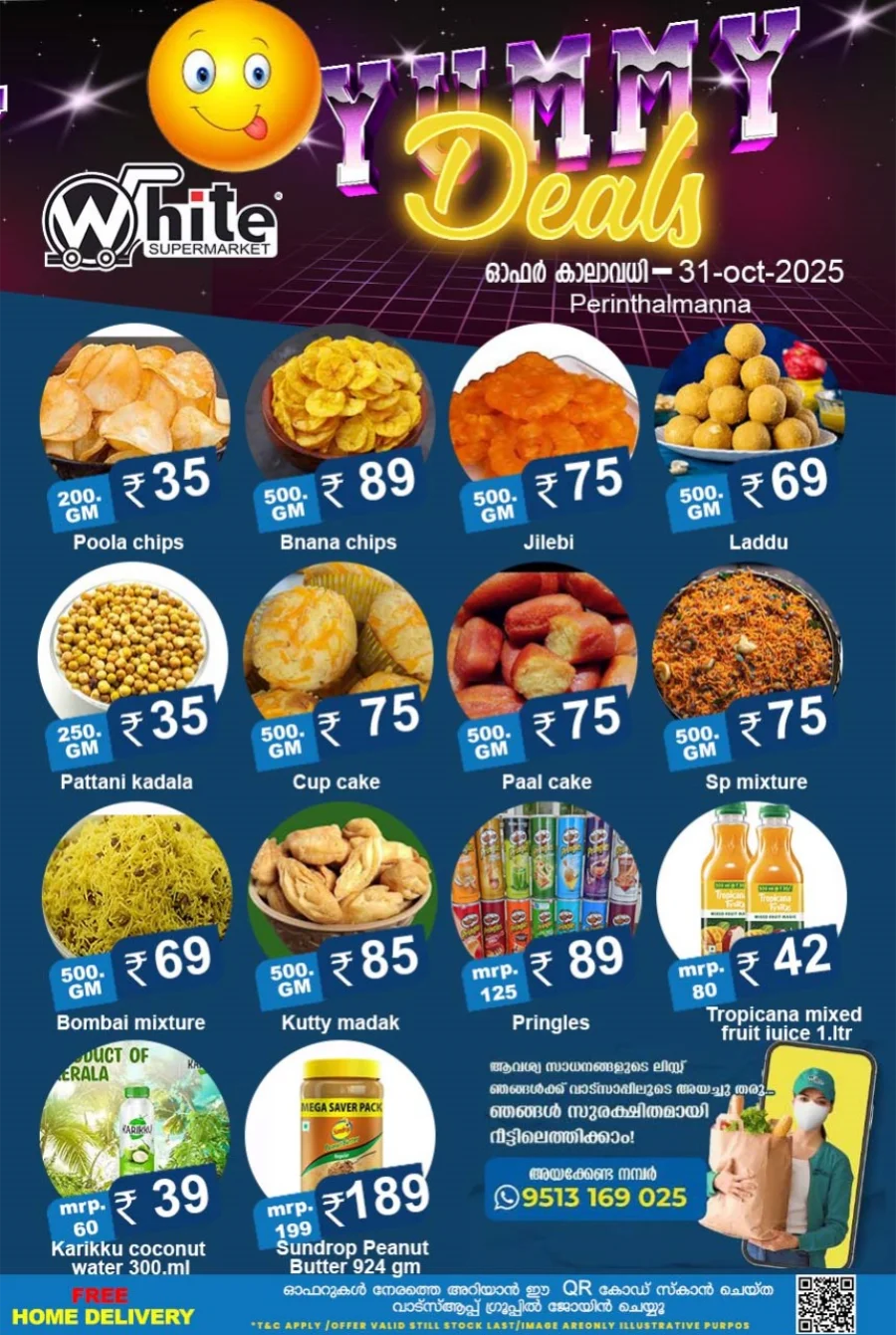 Yummy Deals In White Hypermarket Malappuram