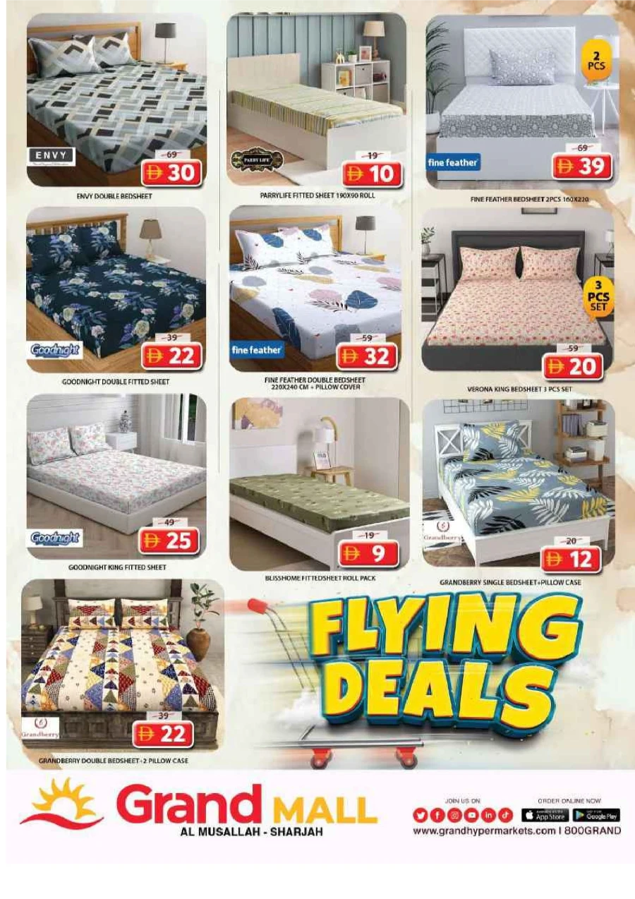 Flying Deals Flying Deals In Grand Hypermarket Sharjah / Ajman