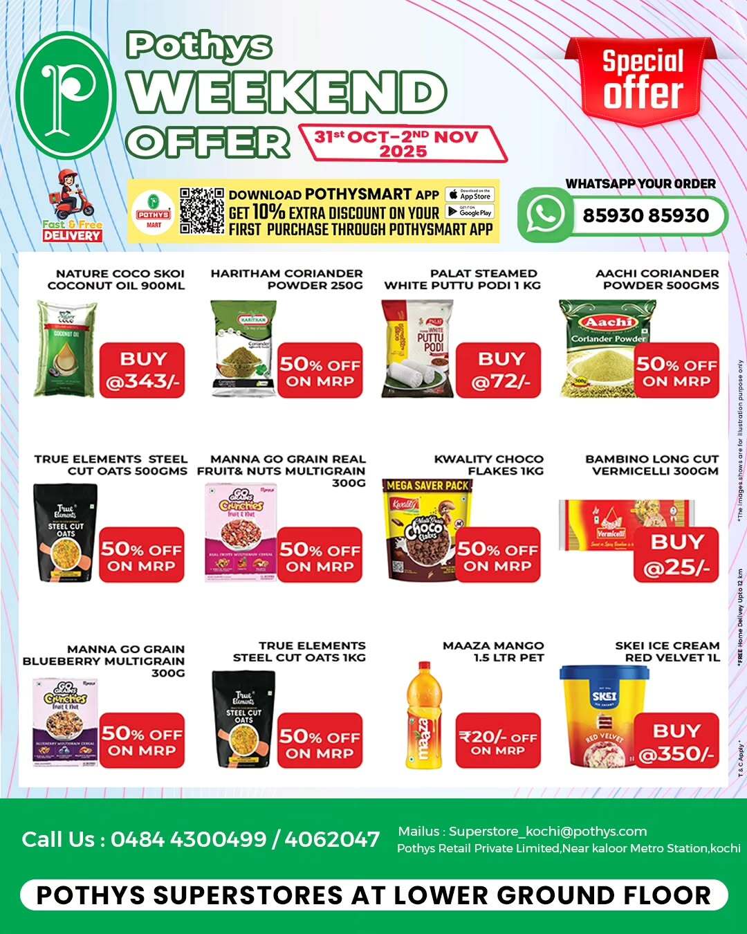 Weekend Offer In Pothys Superstores Ernakulam