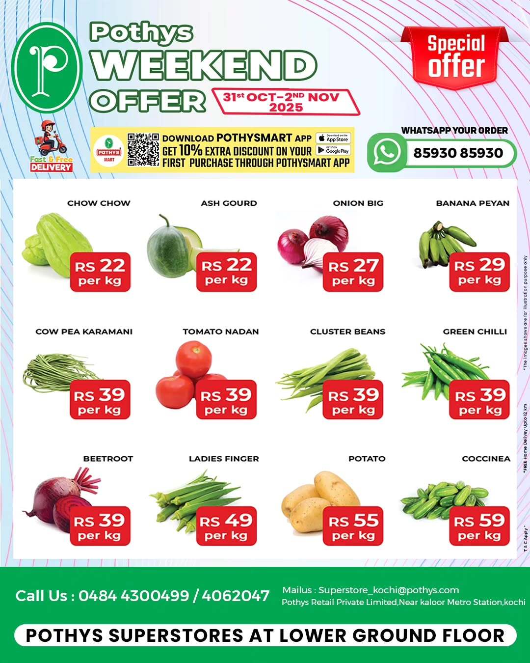 Weekend Offer In Pothys Superstores Ernakulam