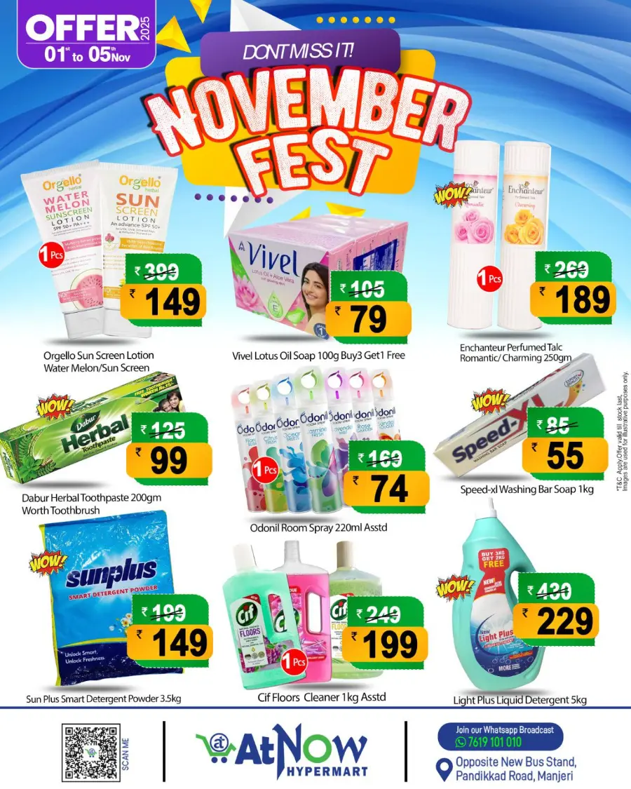 November Fest In At Now Hypermarket Malappuram