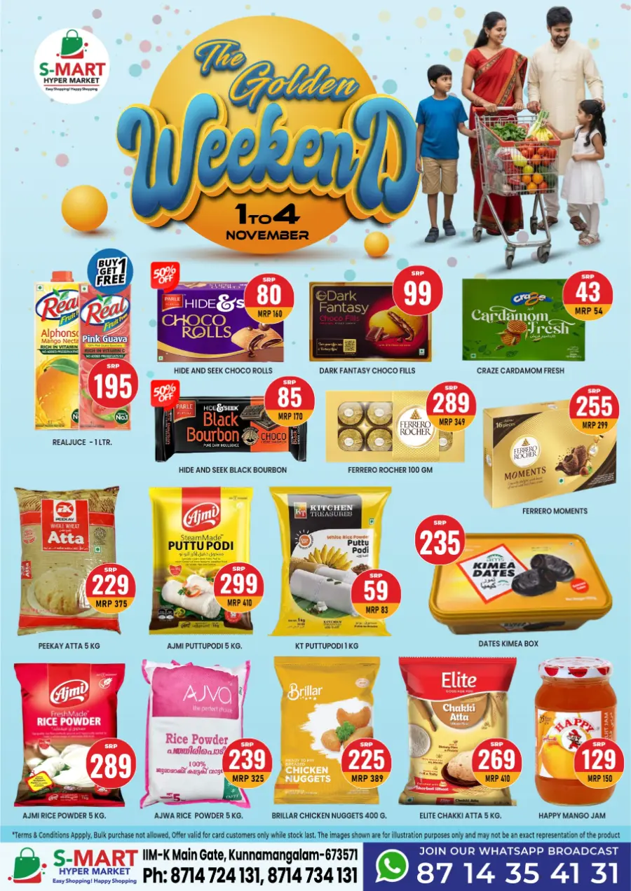 The Golden Weekend Offer In S-Mart Hypermarket Calicut