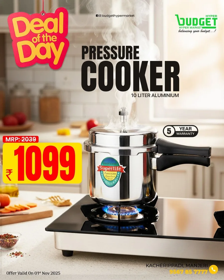 Super Sat Offer In Budget Hypermarket Malappuram