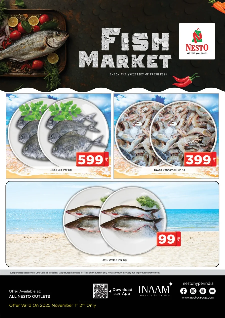 Fresh Market In Nesto Hypermarket Calicut