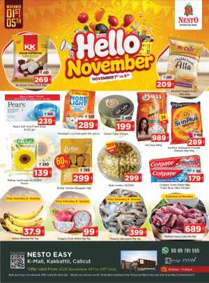 Hello November Deals In Nesto Hypermarket Calicut