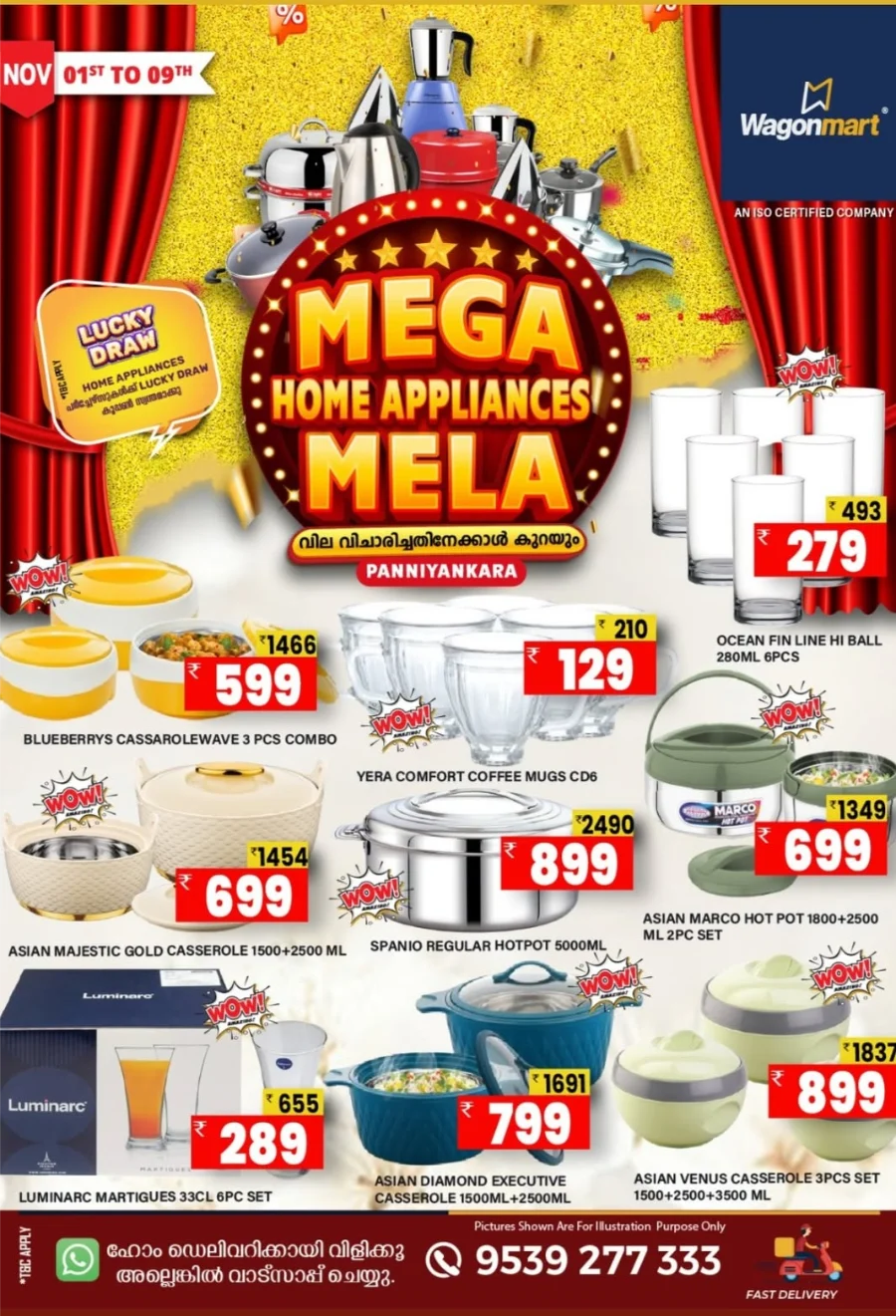 Mega Home Appliance Mela – Offer Sale In Wagonmart Calicut