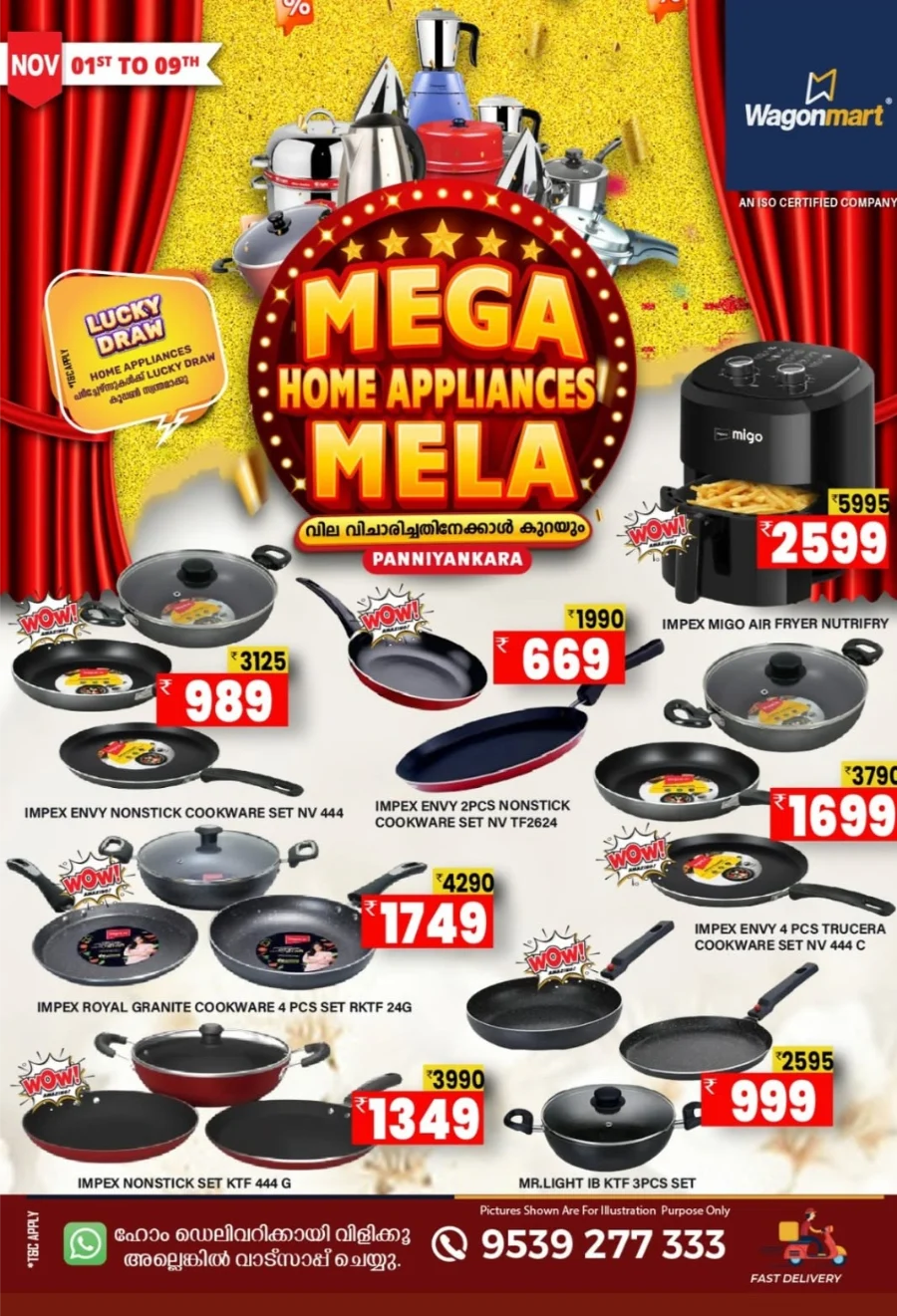 Mega Home Appliance Mela – Offer Sale In Wagonmart Calicut