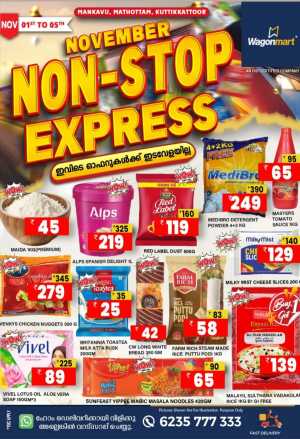 November Non-Stop Express Deals In Wagonmart Calicut