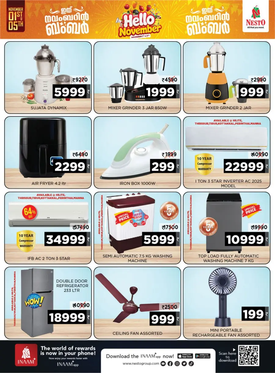 Hello November Deals Hello November Deals In Nesto Hypermarket Wayanad