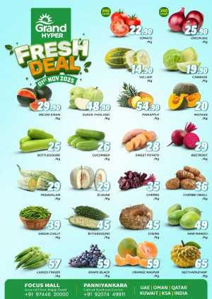 Fresh Deals In Grand Hypermarket Calicut