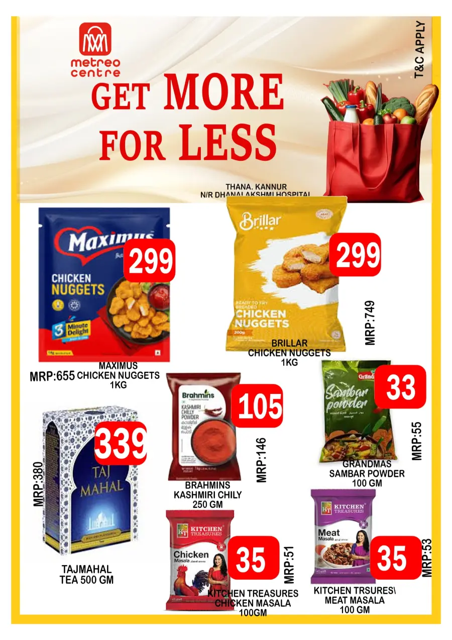 Saturday offer In Metro Centre Kannur