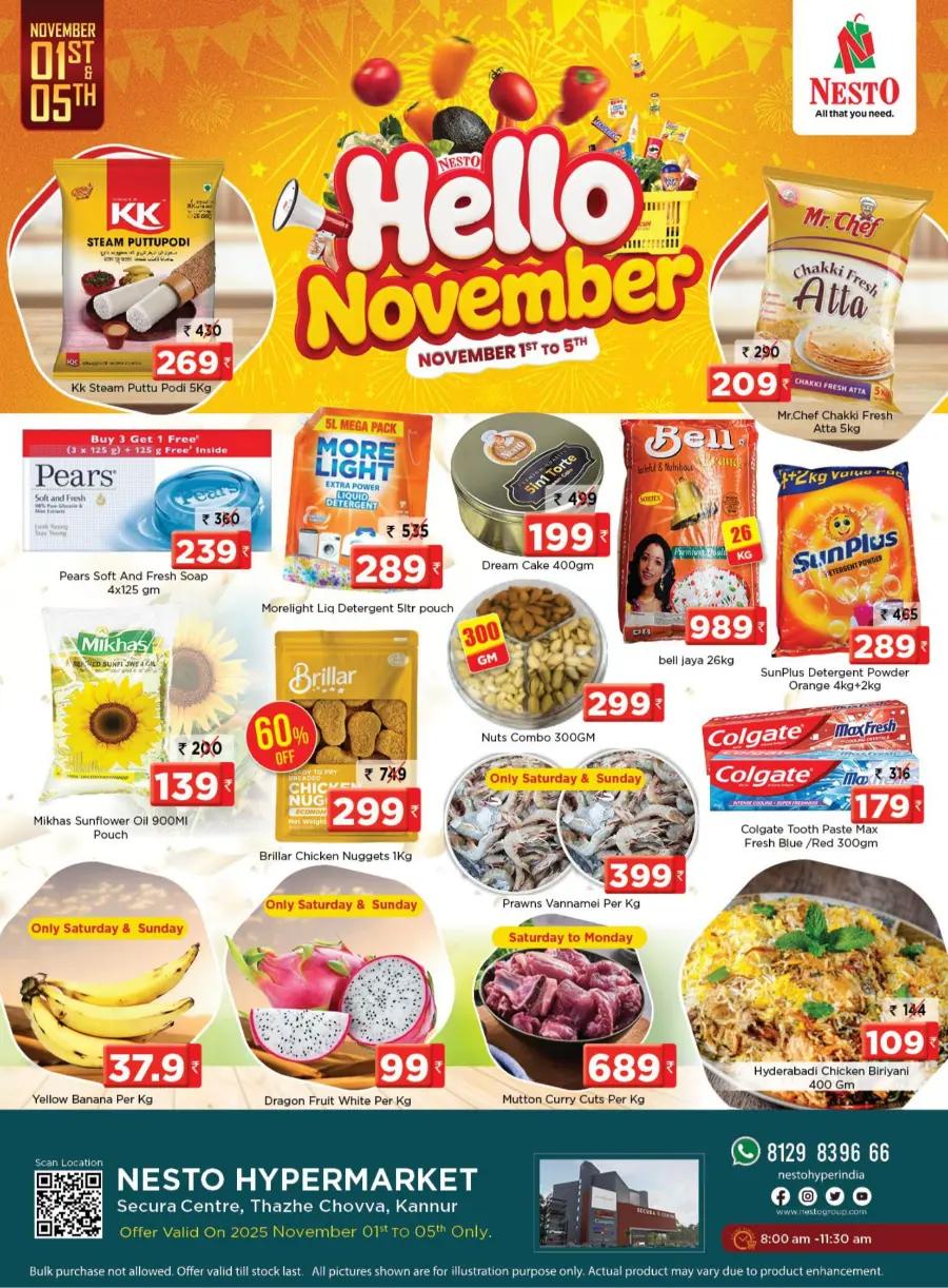 Kerala Piravi Offer In Nesto Hypermarket Kannur