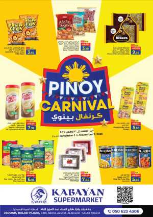 Pinoy Carnival In Kabayan Super Market Jeddah