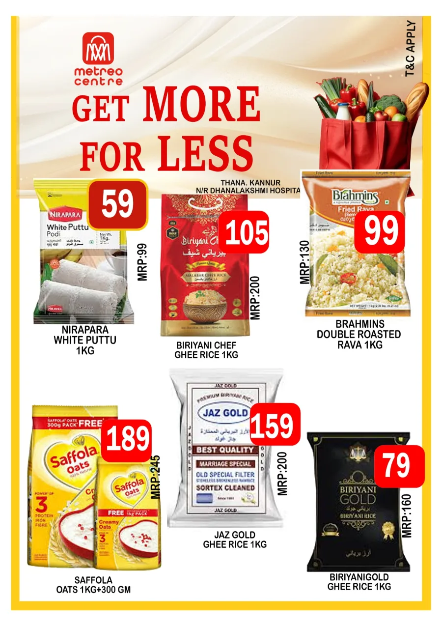 Sunday Deals In Metro Centre Kannur
