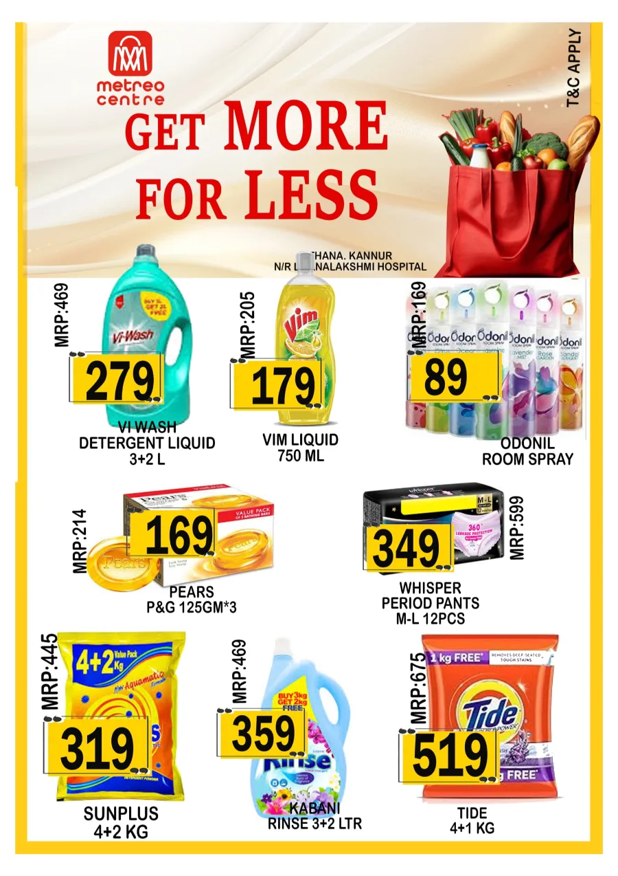 Sunday Deals In Metro Centre Kannur