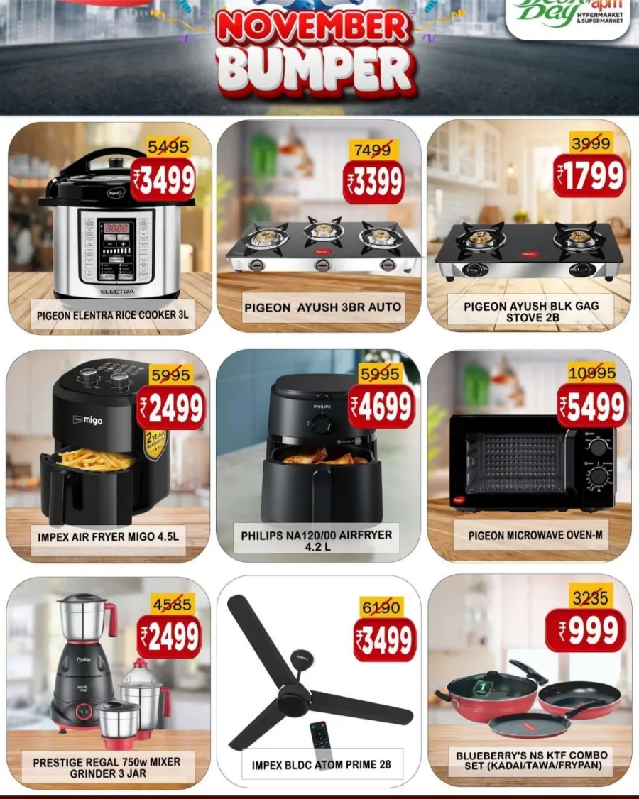 November Bumper Offer In Freshday Hypermarket Malappuram