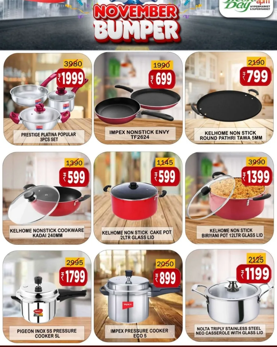 November Bumper Offer In Freshday Hypermarket Malappuram