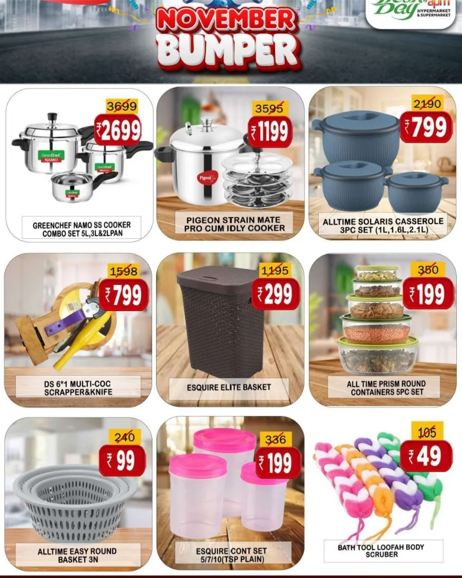 November Bumper Offer In Freshday Hypermarket Malappuram