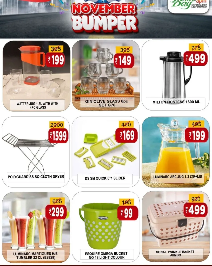 November Bumper Offer In Freshday Hypermarket Malappuram