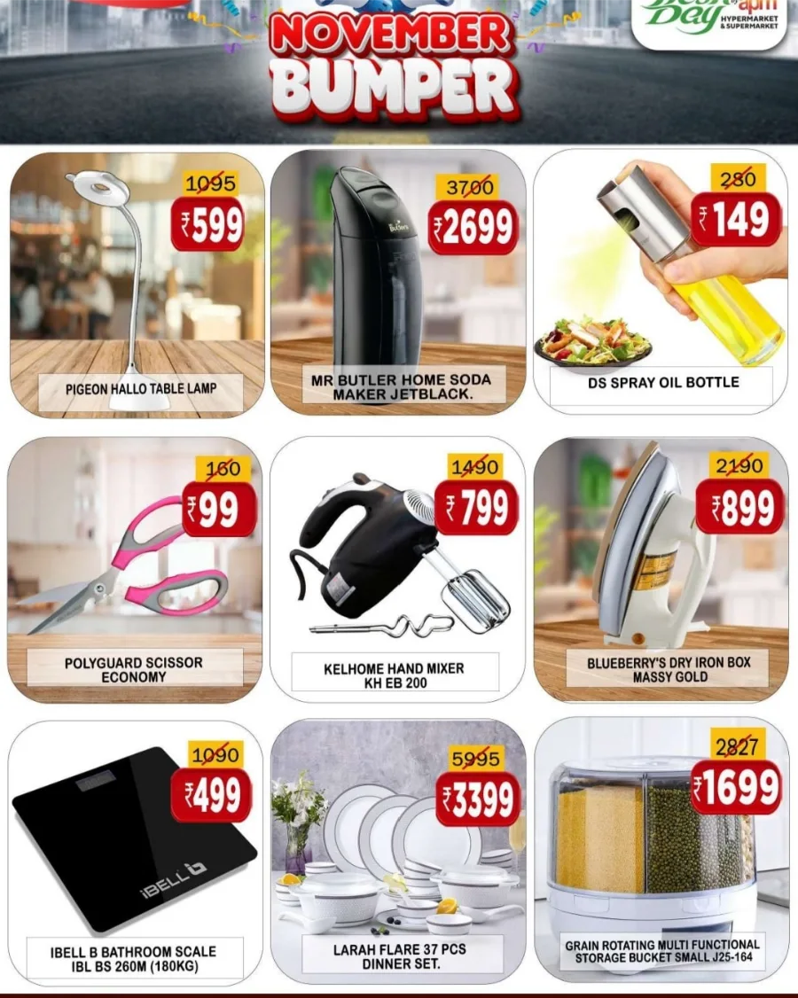 November Bumper Offer In Freshday Hypermarket Malappuram