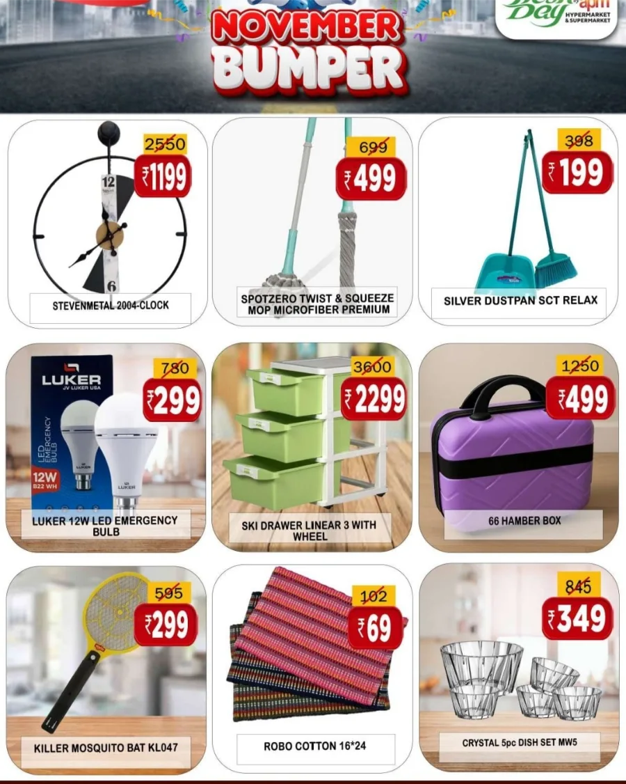 November Bumper Offer In Freshday Hypermarket Malappuram