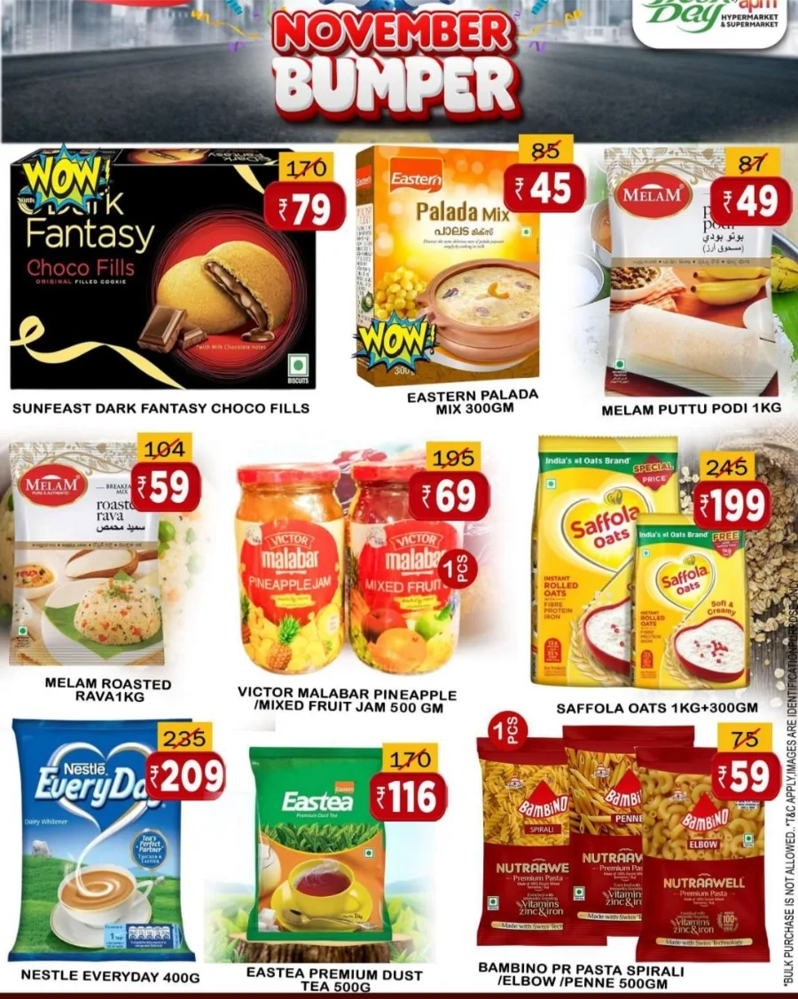 November Bumper Offer In Freshday Hypermarket Malappuram