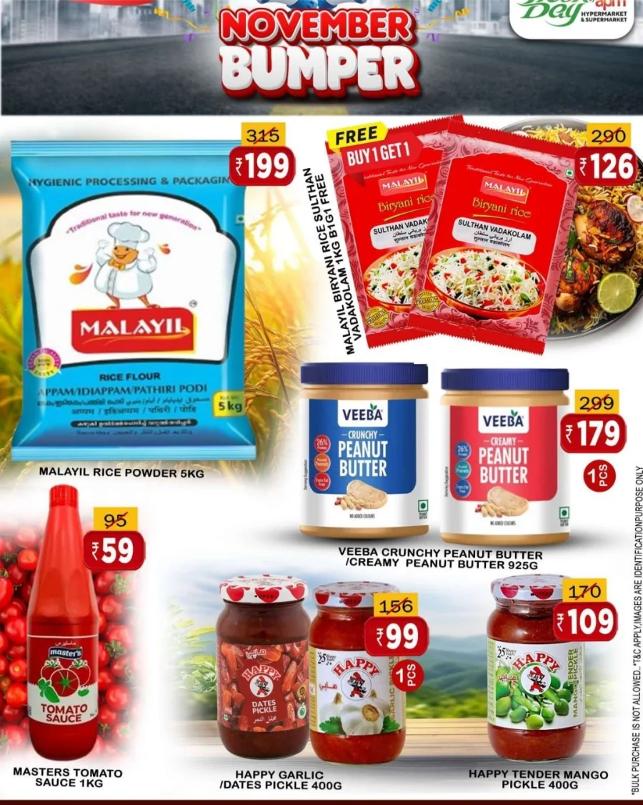 November Bumper Offer In Freshday Hypermarket Malappuram