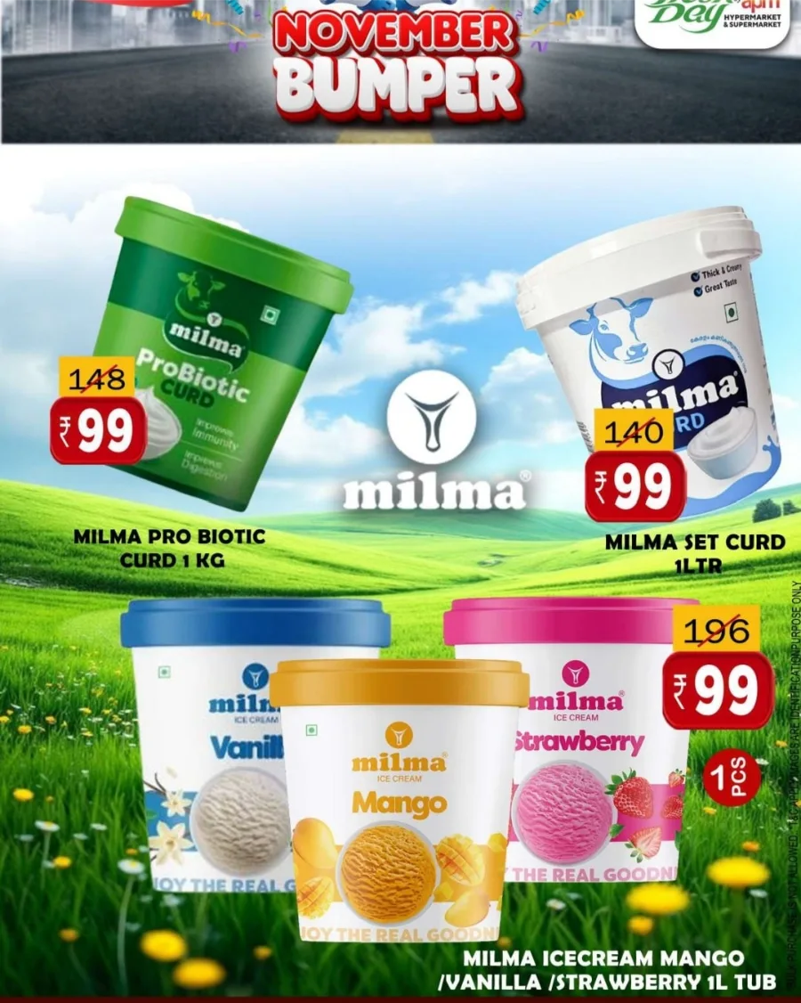 November Bumper Offer In Freshday Hypermarket Malappuram