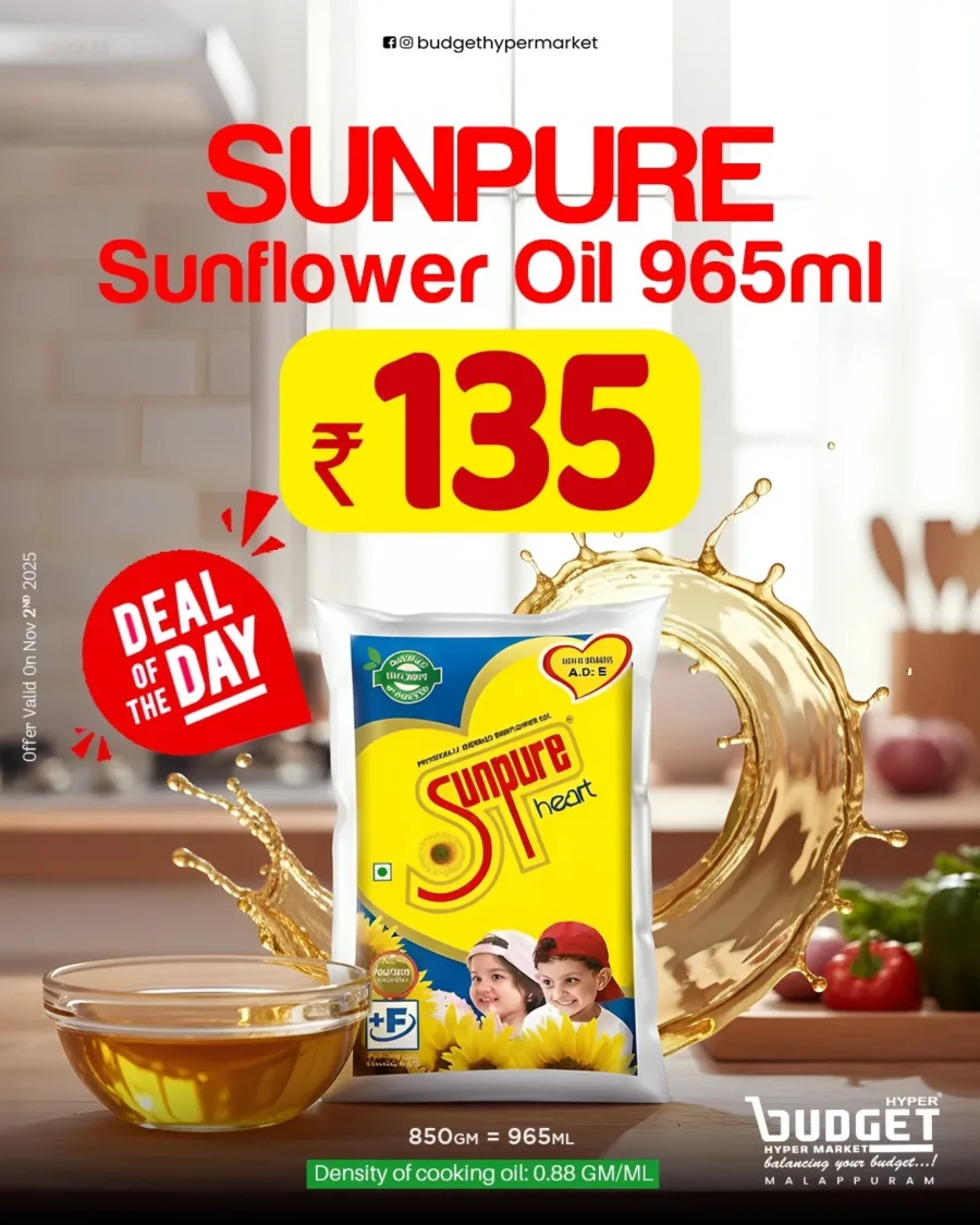 Happy Hour Deals In Budget Hypermarket Malappuram