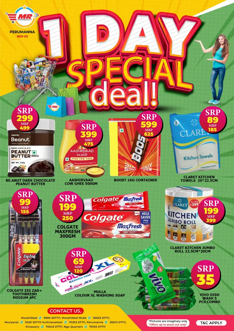 1 Day offer In MR Hypermarket Calicut