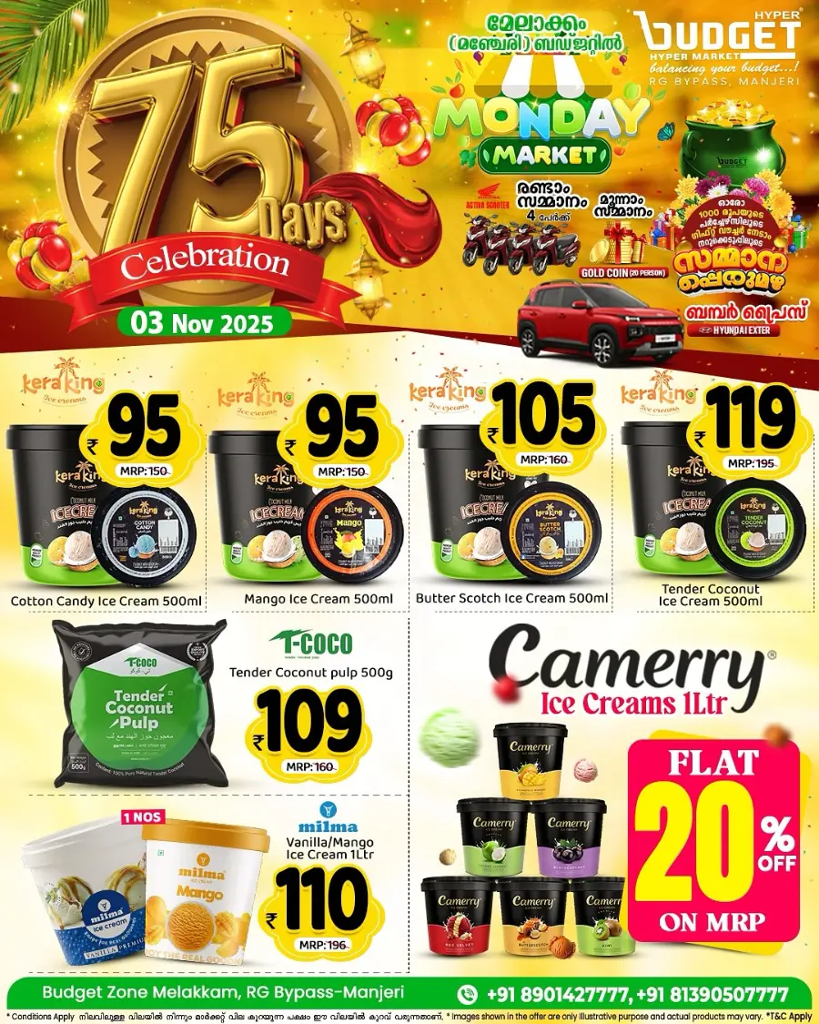 Monday Market In Budget Hypermarket Malappuram