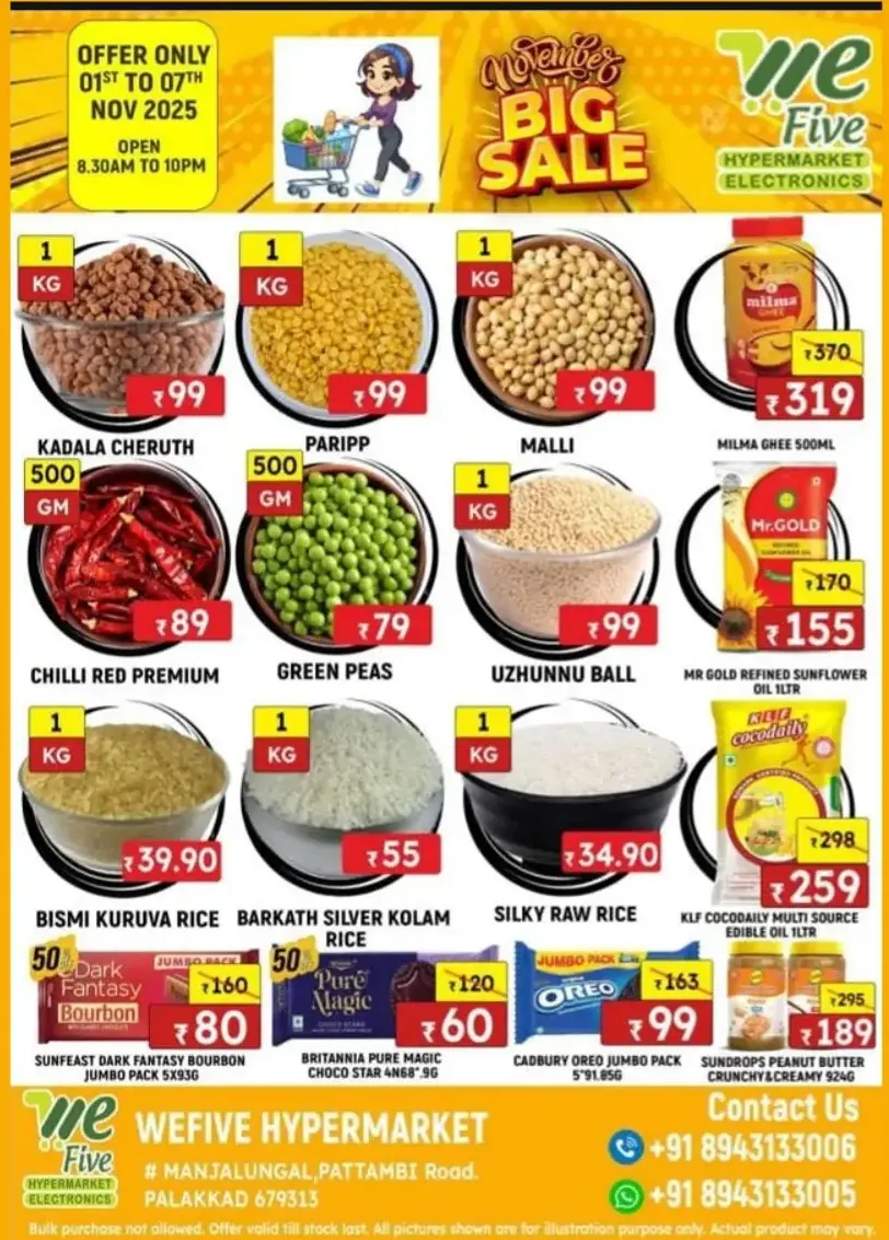 November Super Sale In We Five Hypermarket Palakkad