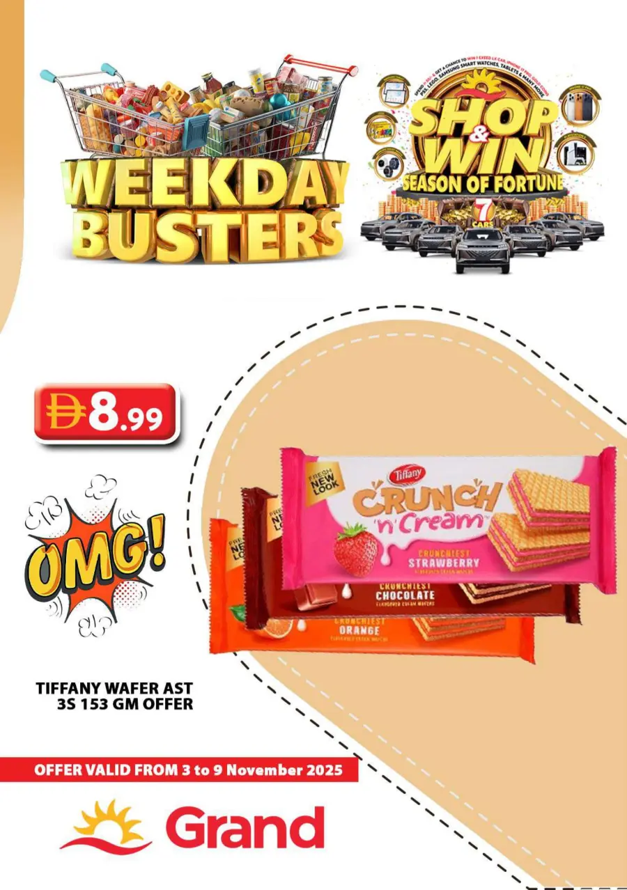 Week Day Busters Week Day Busters In Grand Hypermarket Sharjah / Ajman