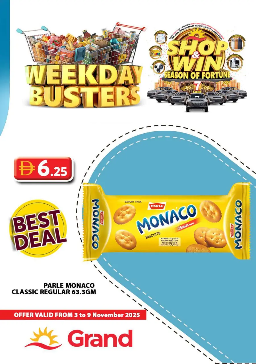 Week Day Busters Week Day Busters In Grand Hypermarket Sharjah / Ajman