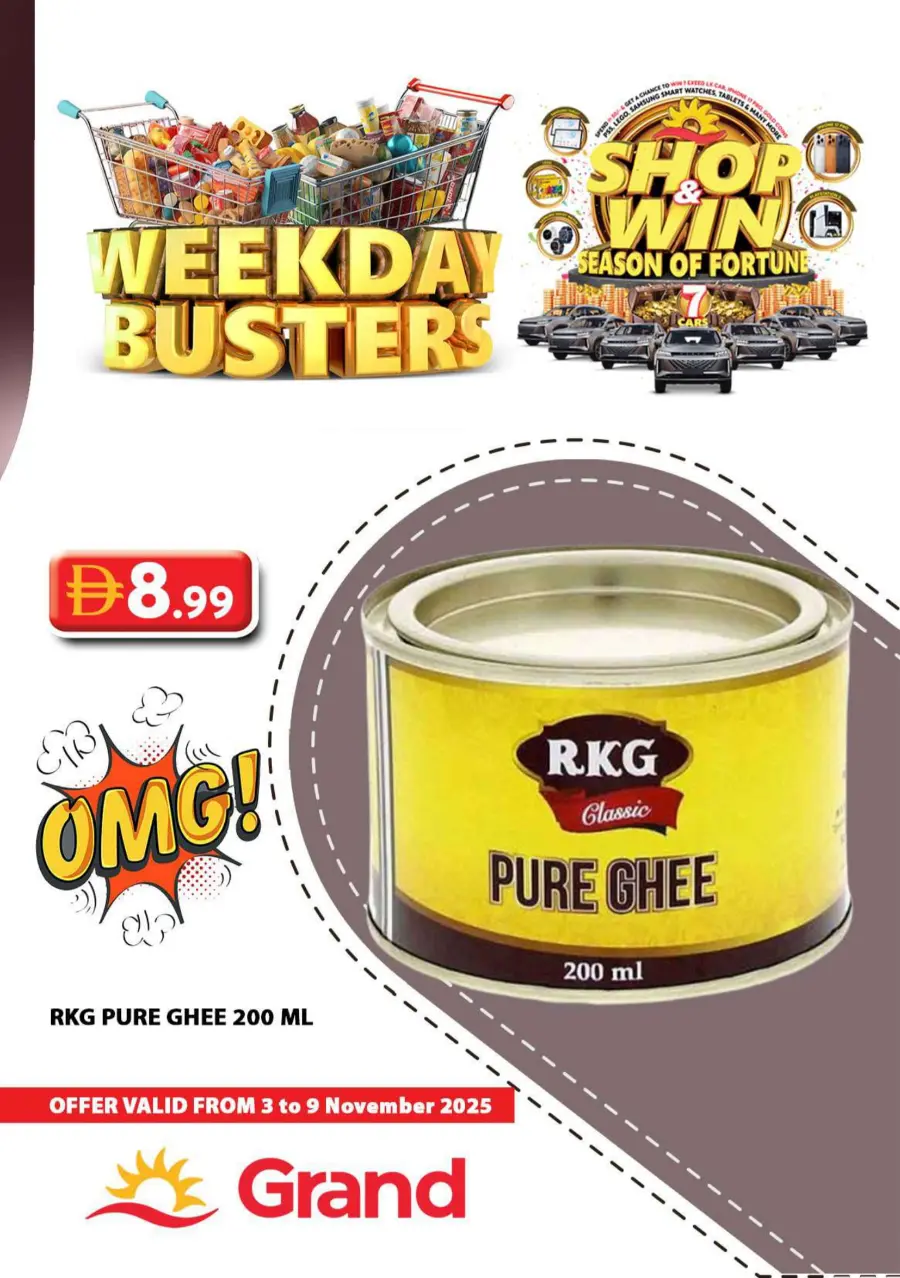 Week Day Busters Week Day Busters In Grand Hypermarket Sharjah / Ajman