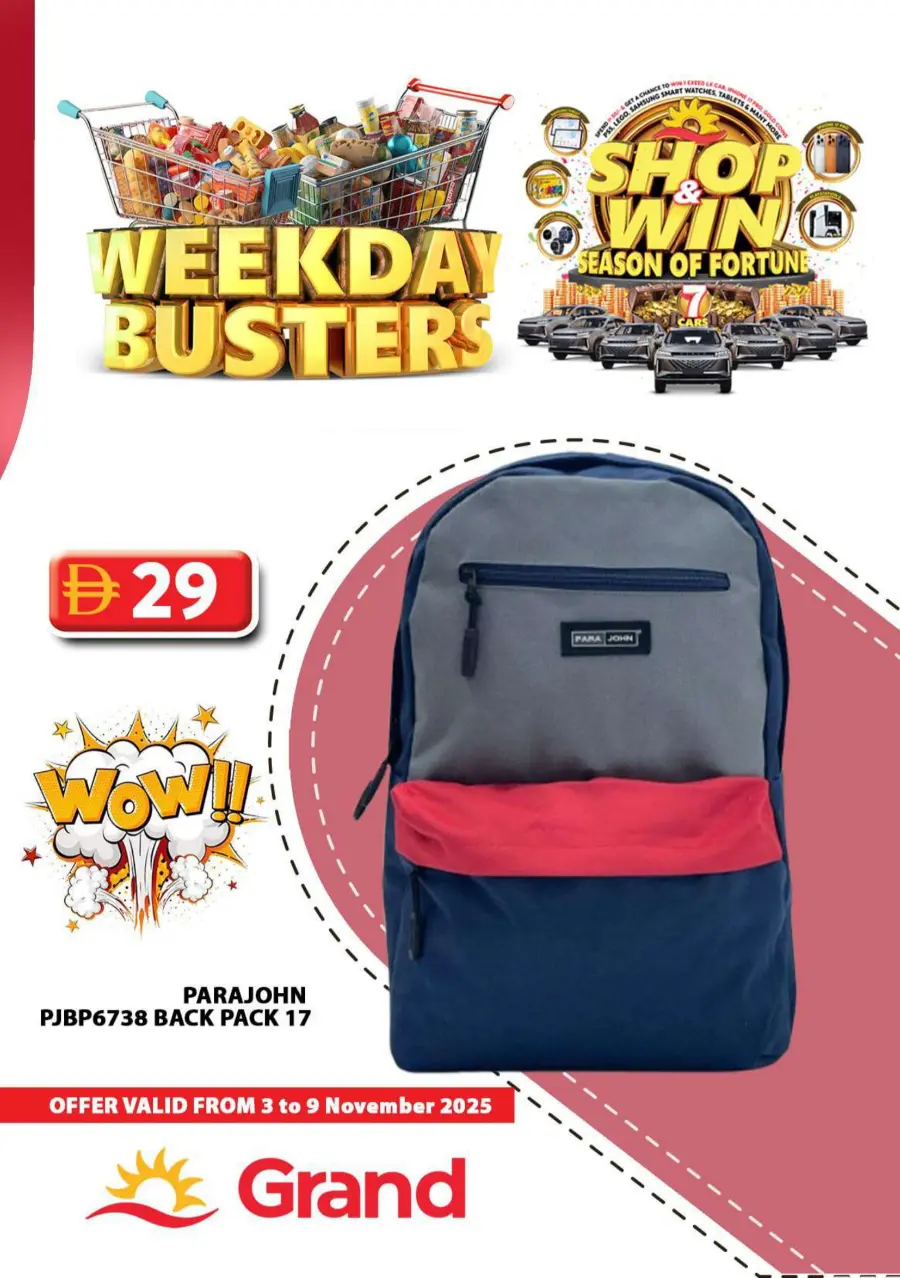 Week Day Busters Week Day Busters In Grand Hypermarket Sharjah / Ajman