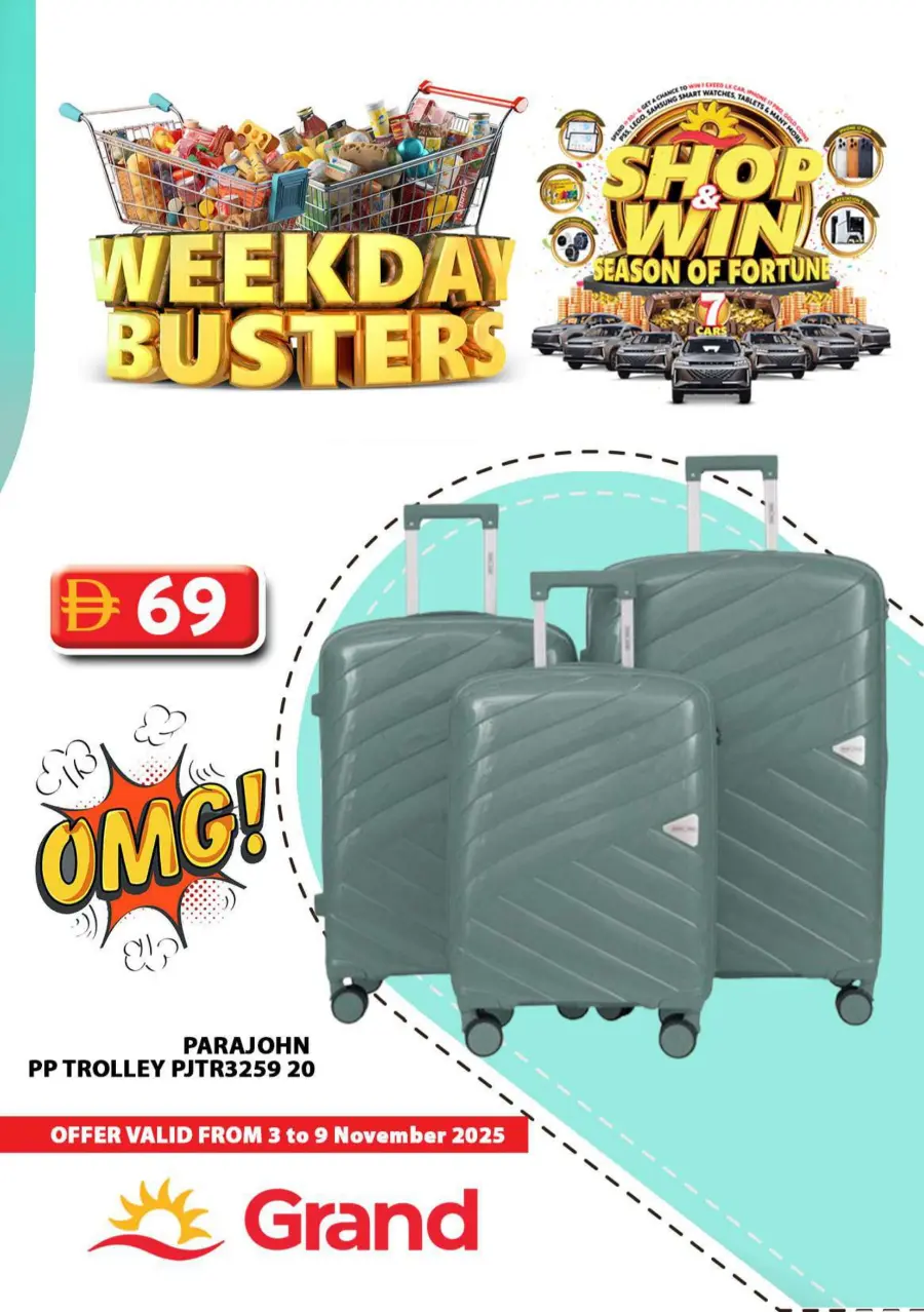 Week Day Busters Week Day Busters In Grand Hypermarket Sharjah / Ajman