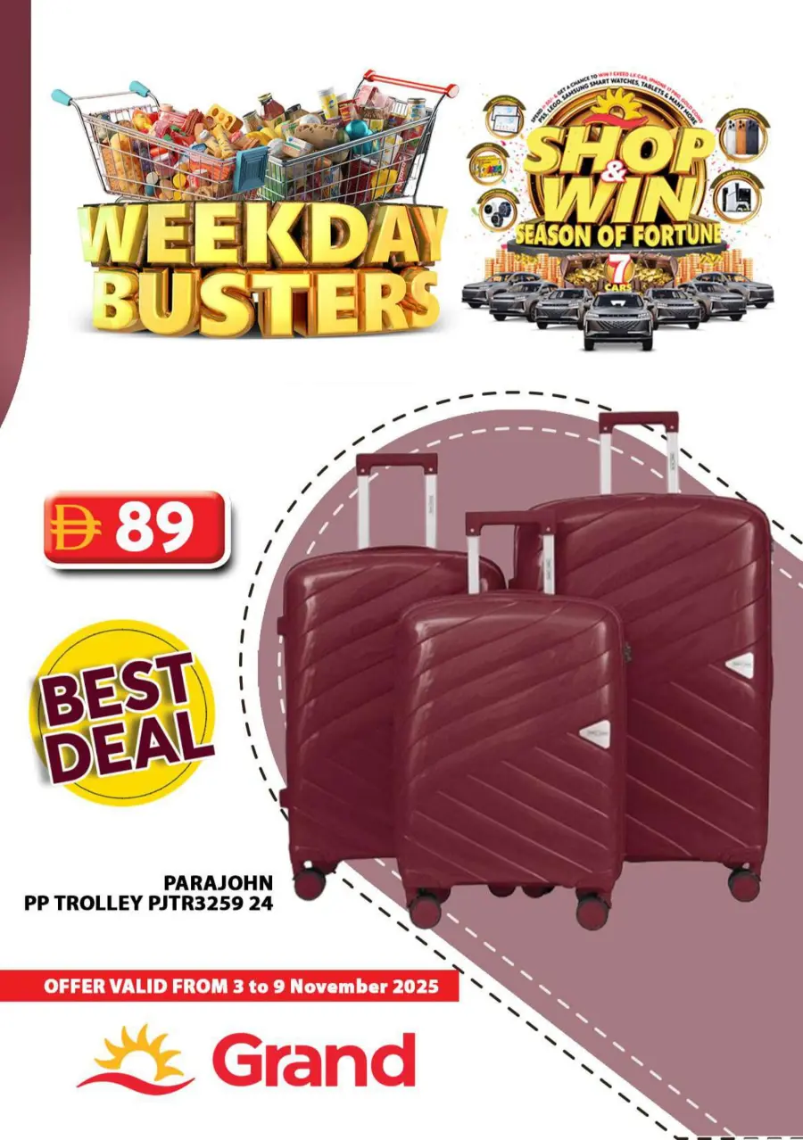 Week Day Busters Week Day Busters In Grand Hypermarket Sharjah / Ajman