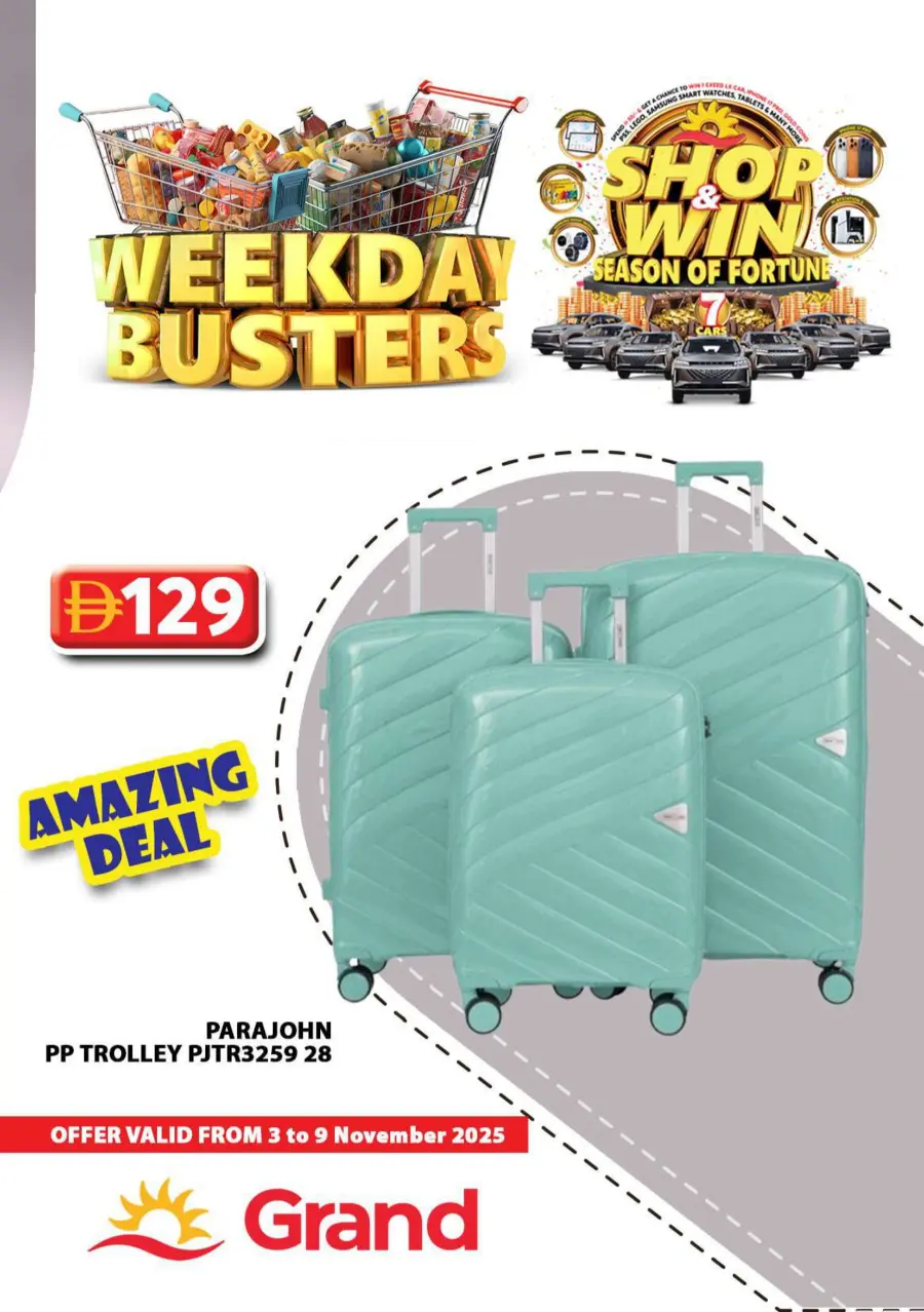 Week Day Busters Week Day Busters In Grand Hypermarket Sharjah / Ajman