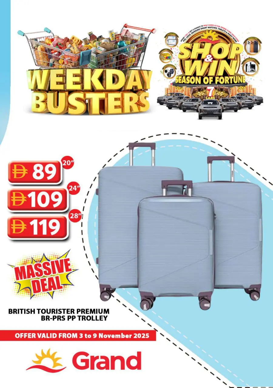 Week Day Busters Week Day Busters In Grand Hypermarket Sharjah / Ajman