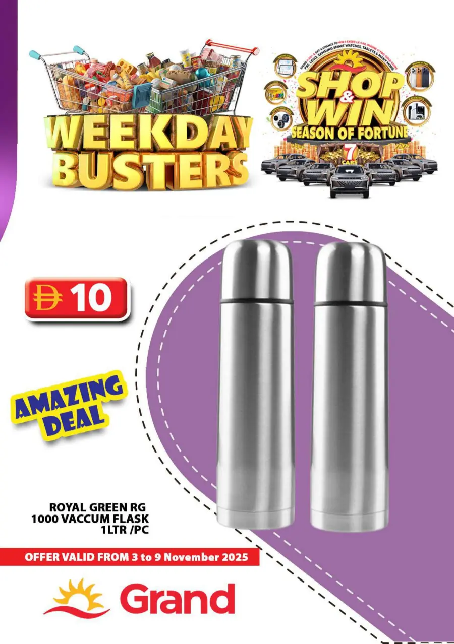 Week Day Busters Week Day Busters In Grand Hypermarket Sharjah / Ajman