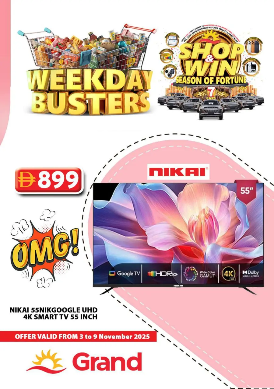 Week Day Busters Week Day Busters In Grand Hypermarket Sharjah / Ajman