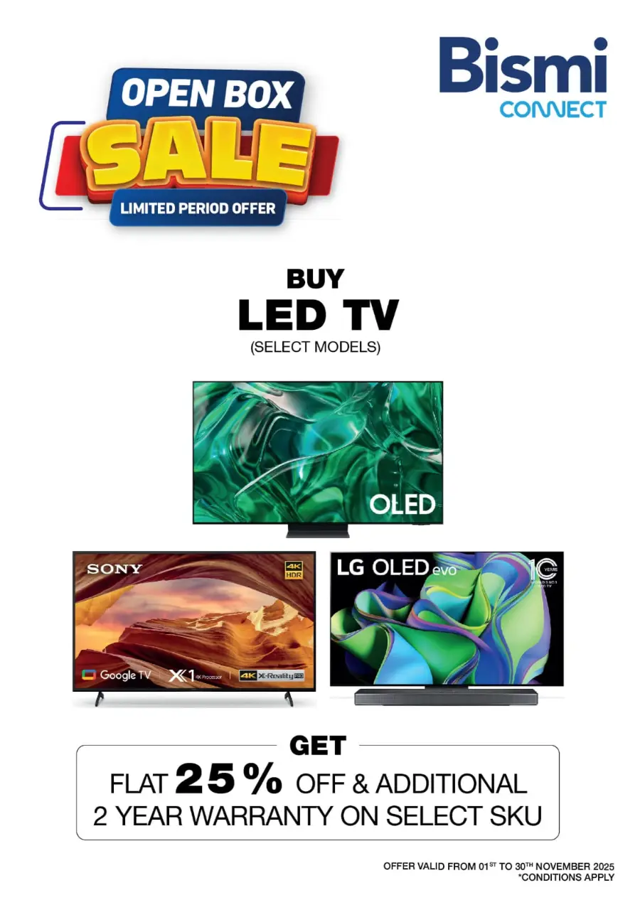 Best Offers on Electronics & Home Appliances In Bismi Connect Calicut