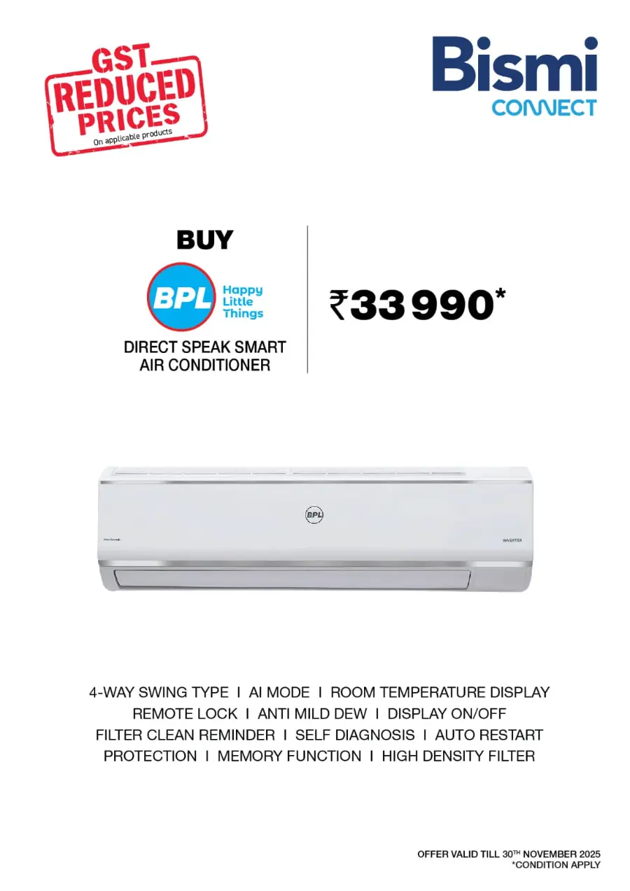 Best Offers on Electronics & Home Appliances In Bismi Connect Calicut