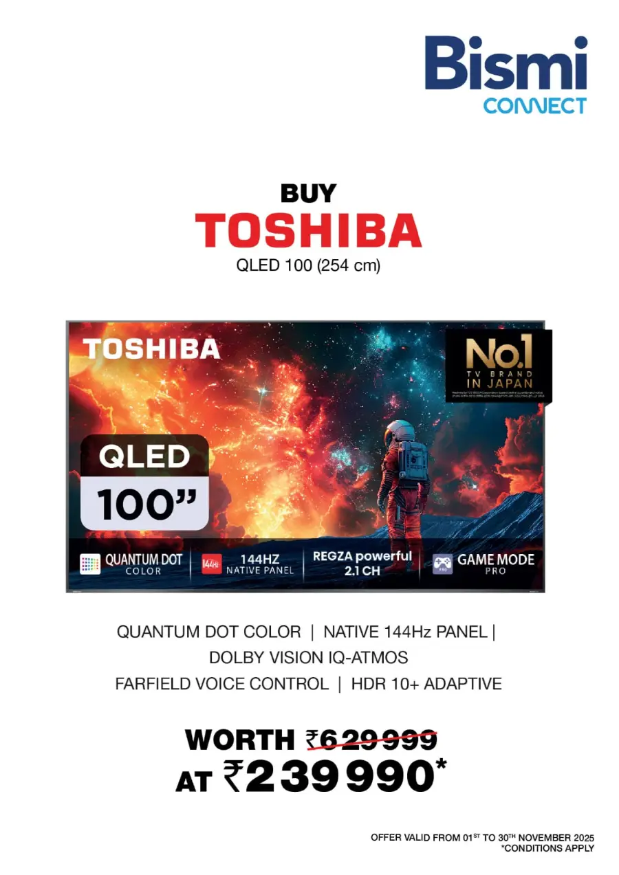 Best Offers on Electronics & Home Appliances In Bismi Connect Calicut