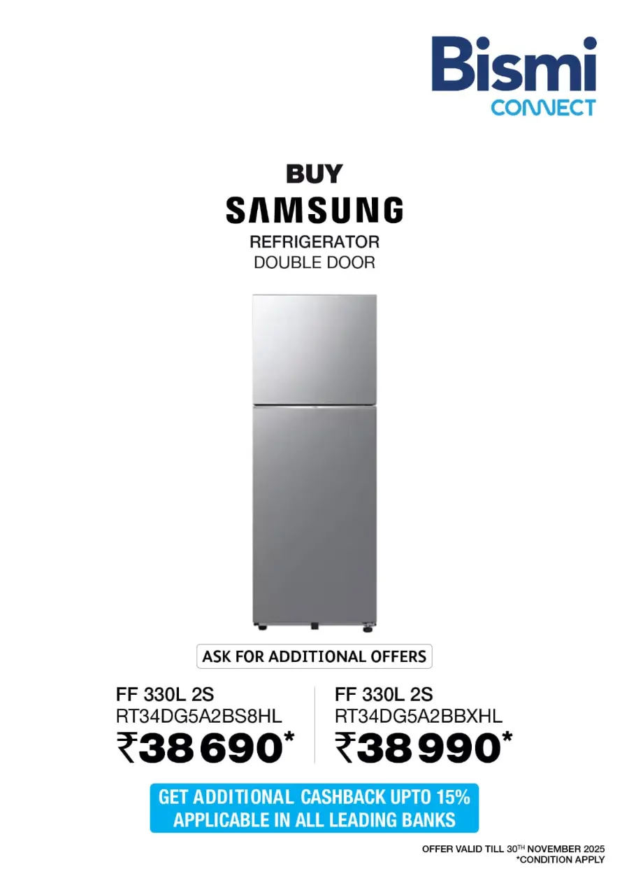 Best Offers on Electronics & Home Appliances In Bismi Connect Calicut