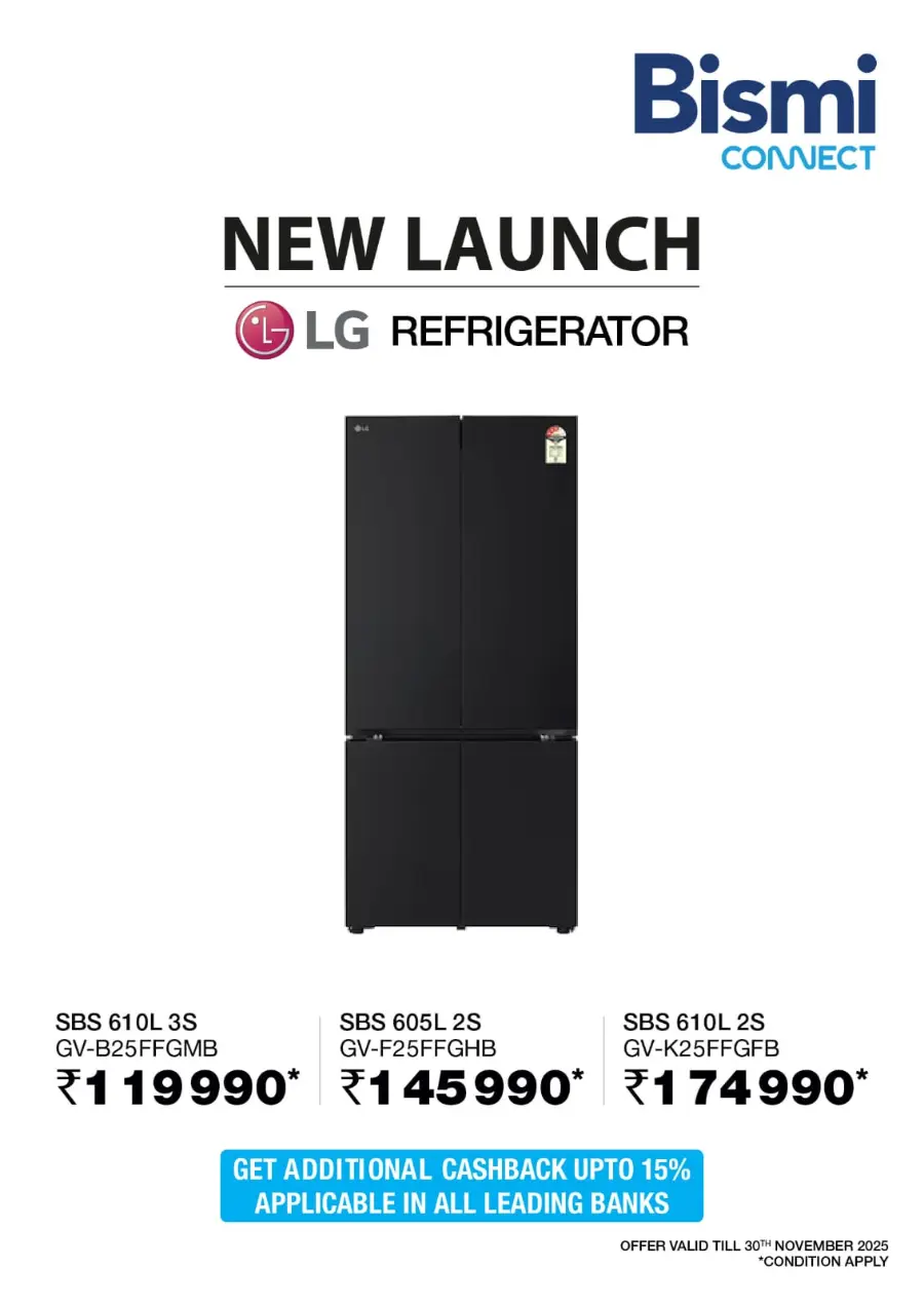 Best Offers on Electronics & Home Appliances In Bismi Connect Calicut