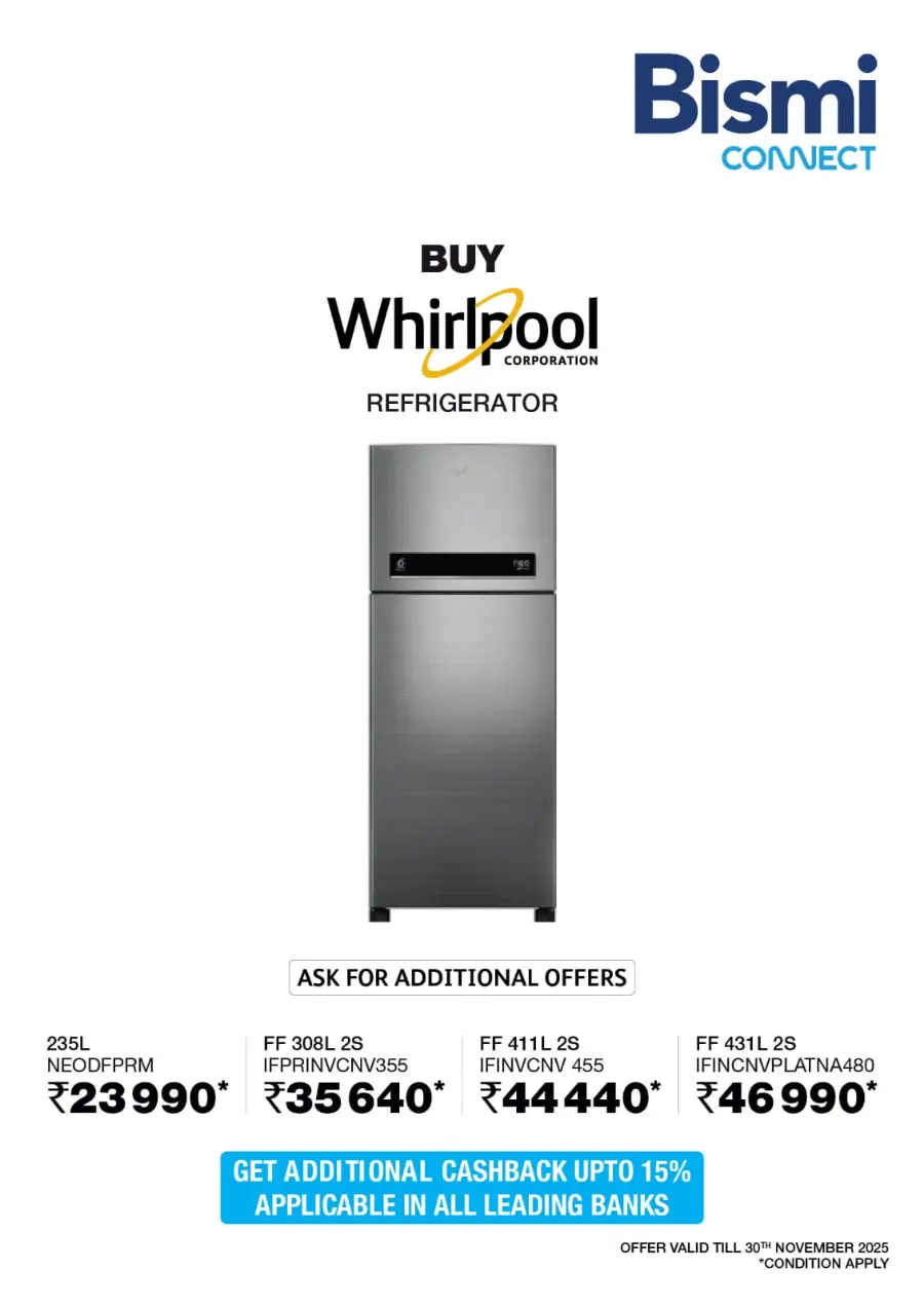 Best Offers on Electronics & Home Appliances In Bismi Connect Calicut