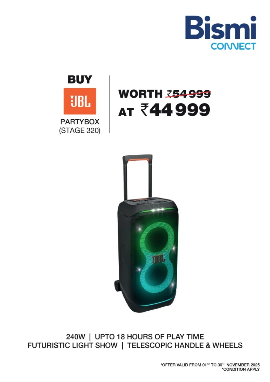 Best Offers on Electronics & Home Appliances In Bismi Connect Calicut